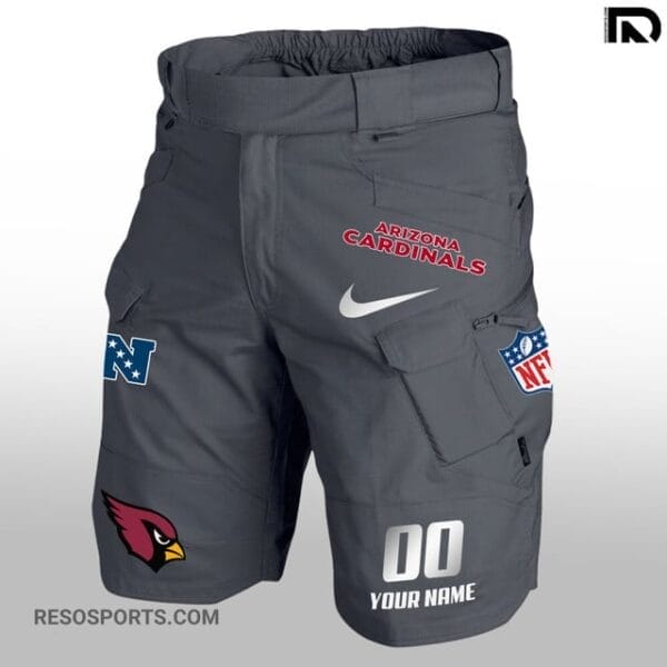 Arizona Cardinals Limited Edition Front Pockets Men Shorts AMCFPMS000128 - Image 3