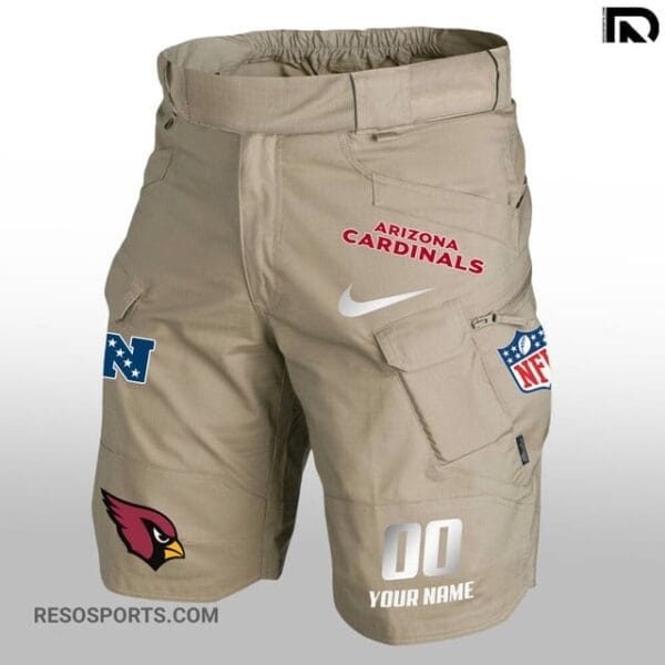 Arizona Cardinals Limited Edition Front Pockets Men Shorts AMCFPMS000128 - Image 4