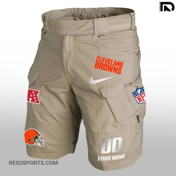 Cleveland Browns Limited Edition Front Pockets Men Shorts AMCFPMS000135 - Image 4
