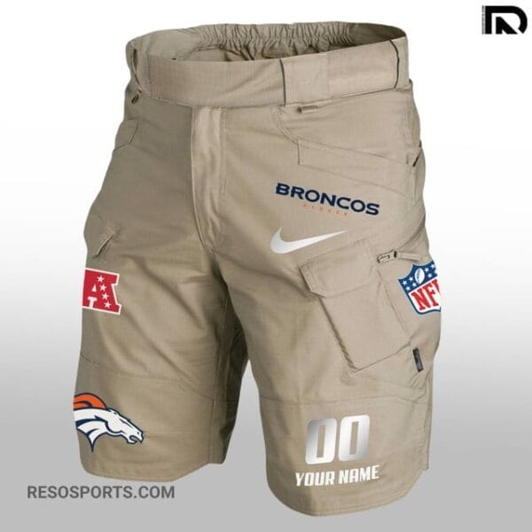 Denver Broncos Limited Edition Front Pockets Men Shorts AMCFPMS000118 - Image 4