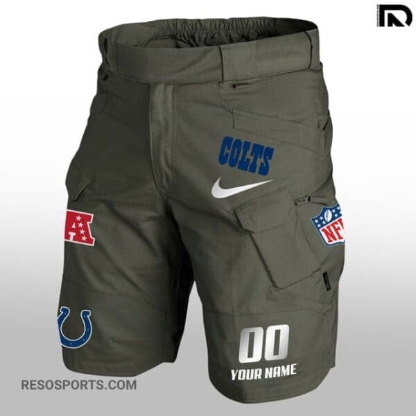 Indianapolis Colts Limited Edition Front Pockets Men Shorts AMCFPMS000122 - Image 2