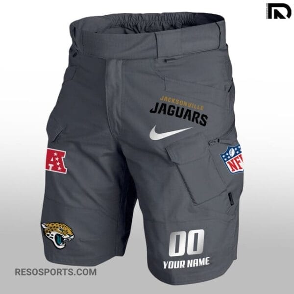 Jacksonville Jaguars Limited Edition Front Pockets Men Shorts AMCFPMS000123 - Image 3