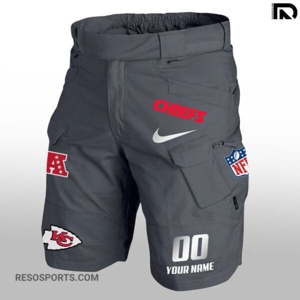Kansas City Chiefs Limited Edition Front Pockets Men Shorts AMCFPMS000124 - Image 3