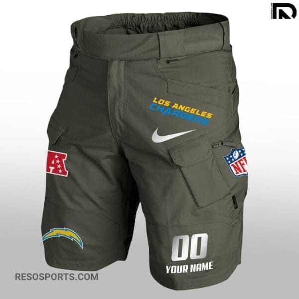 Los Angeles Chargers Limited Edition Front Pockets Men Shorts AMCFPMS000126 - Image 2