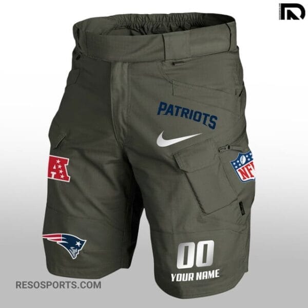 New England Patriots Limited Edition Front Pockets Men Shorts AMCFPMS000117 - Image 2