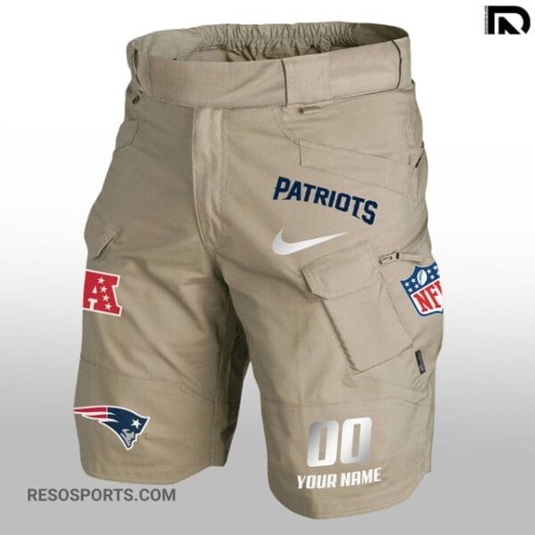 New England Patriots Limited Edition Front Pockets Men Shorts AMCFPMS000117 - Image 4