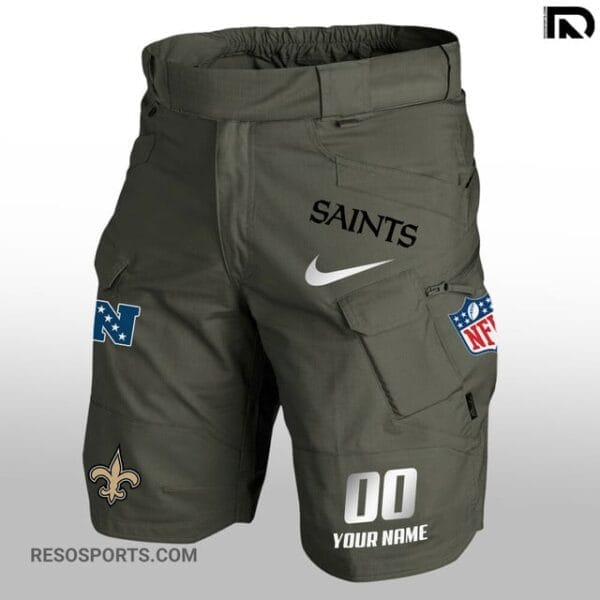 New Orleans Saints Limited Edition Front Pockets Men Shorts AMCFPMS000114 - Image 2