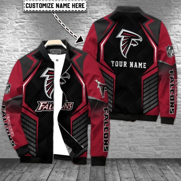Atlanta Falcons Personalized Bomber Jacket AZCBJ058