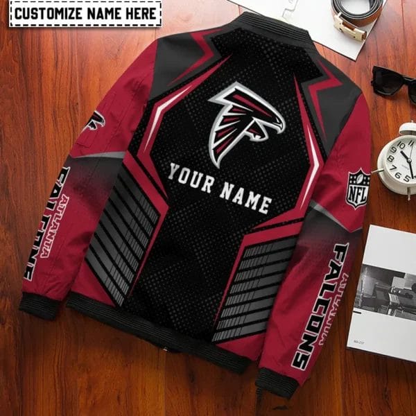 Atlanta Falcons Personalized Bomber Jacket AZCBJ058 - Image 3