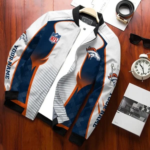 Denver Broncos Personalized Bomber Jacket AZCBJ080 - Image 2