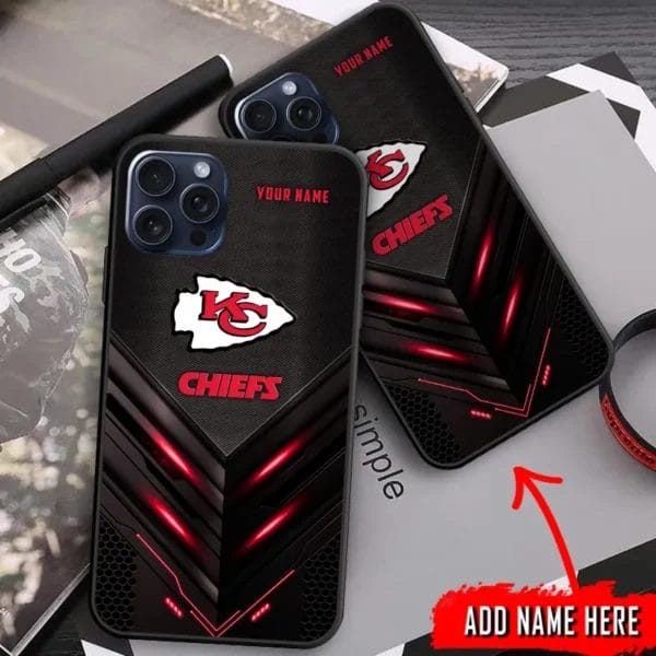 Kansas City Chiefs Personalized Phone Case BGPC229 - Image 2