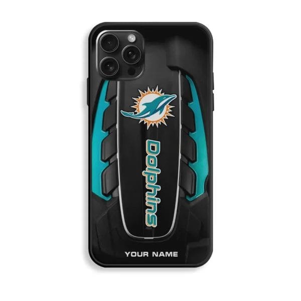 Miami Dolphins Personalized Phone Case BGPC459 - Image 2