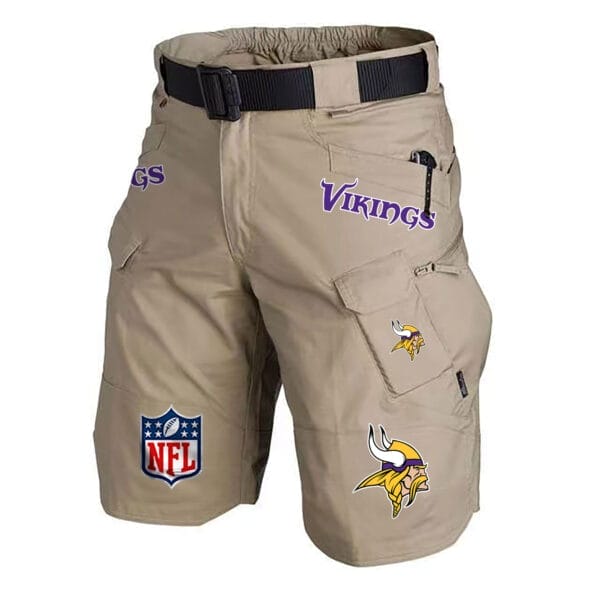 Minnesota Vikings Limited Edition Front Pockets Men Shorts - Belt Not Included AMCFPMS000084 - Image 5