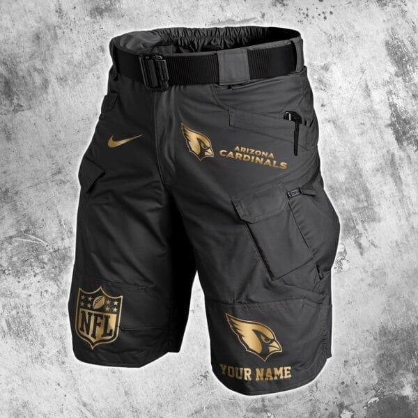 Arizona Cardinals Limited Edition Front Pockets Men Shorts - Belt Not Included AMCFPMS000032