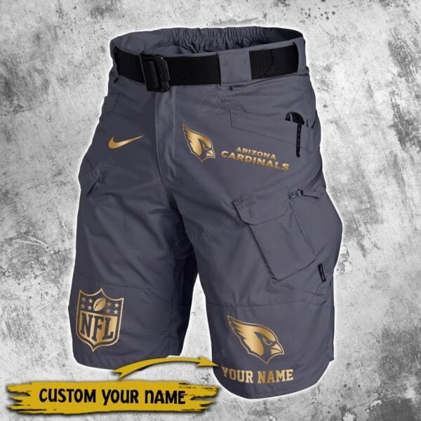 Arizona Cardinals Limited Edition Front Pockets Men Shorts - Belt Not Included AMCFPMS000032 - Image 2