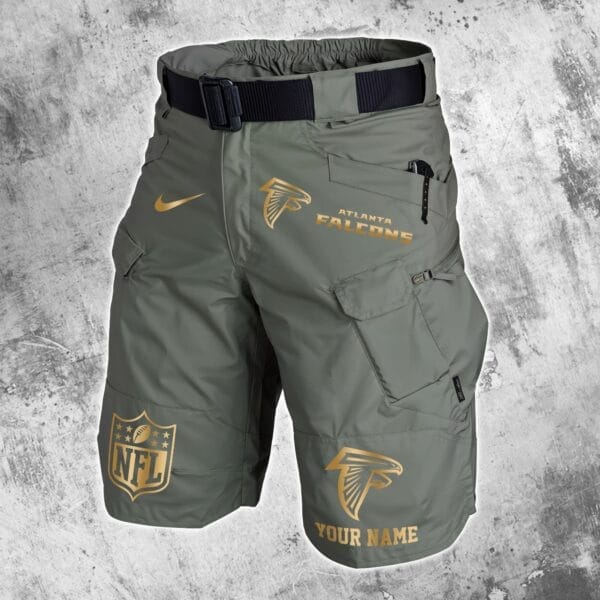 Atlanta Falcons Limited Edition Front Pockets Men Shorts - Belt Not Included AMCFPMS000033 - Image 4
