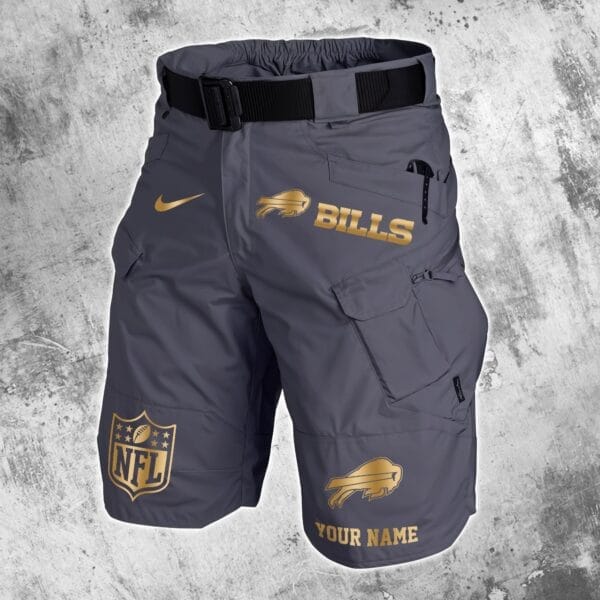 Buffalo Bills Limited Edition Front Pockets Men Shorts - Belt Not Included AMCFPMS000160 - Image 5