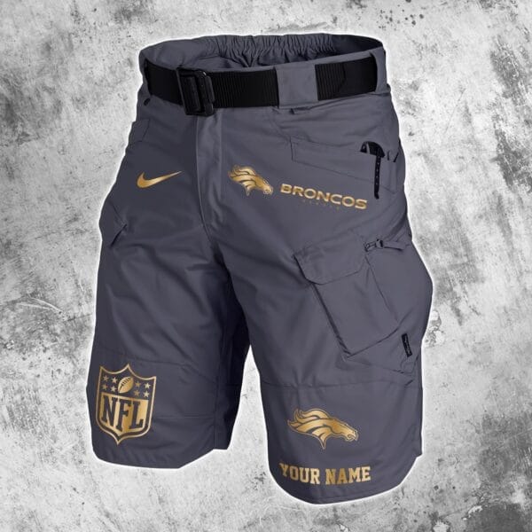 Denver Broncos Limited Edition Front Pockets Men Shorts - Belt Not Included AMCFPMS000006 - Image 5