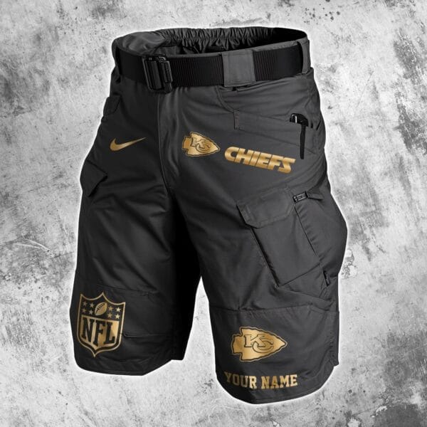 Kansas City Chiefs Limited Edition Front Pockets Men Shorts - Belt Not Included AMCFPMS000162