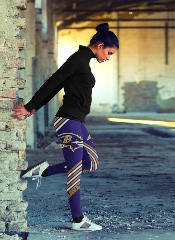Baltimore Ravens Leggings AZCLG282 - Image 3