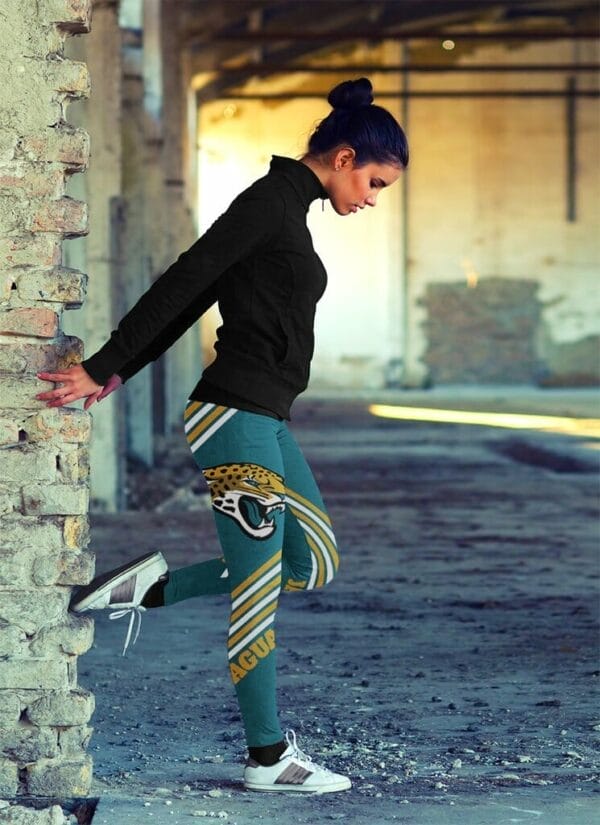 Jacksonville Jaguars Leggings AZCLG294 - Image 3
