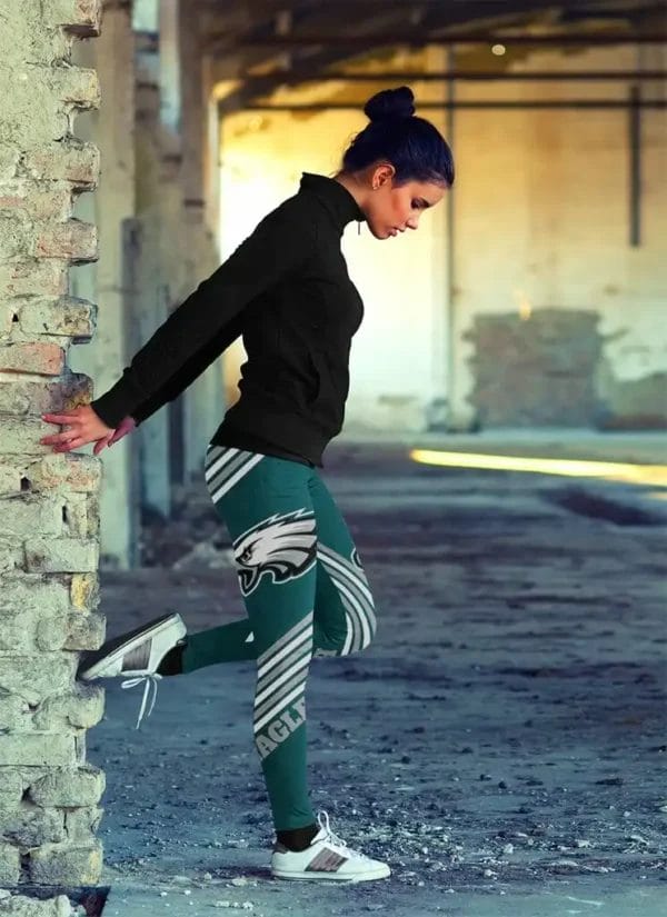 Philadelphia Eagles Leggings AZCLG305 - Image 3