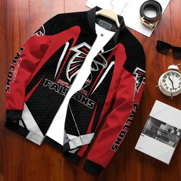 Atlanta Falcons Bomber Jacket BG395 - Image 3