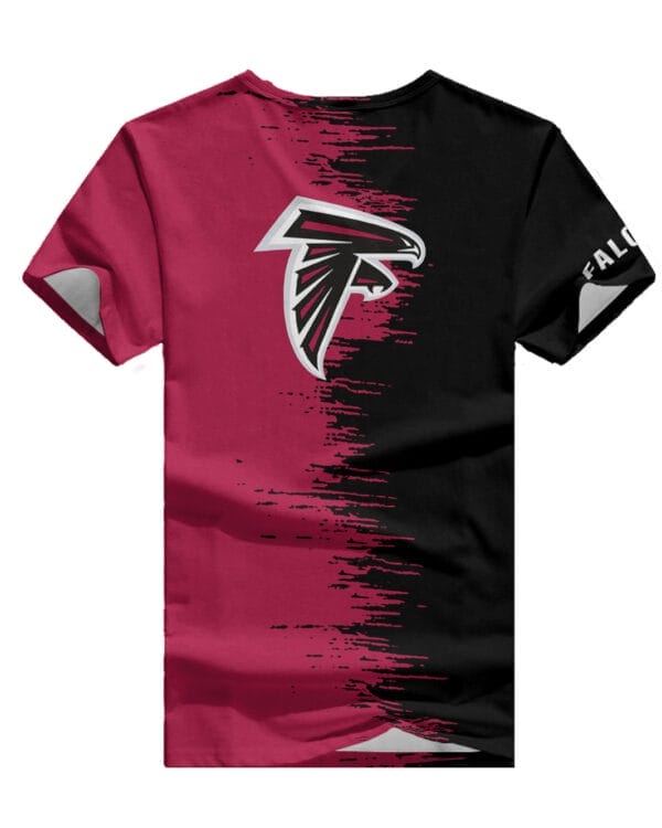 Atlanta Falcons Summer V-neck Women T-shirt BG19 - Image 2