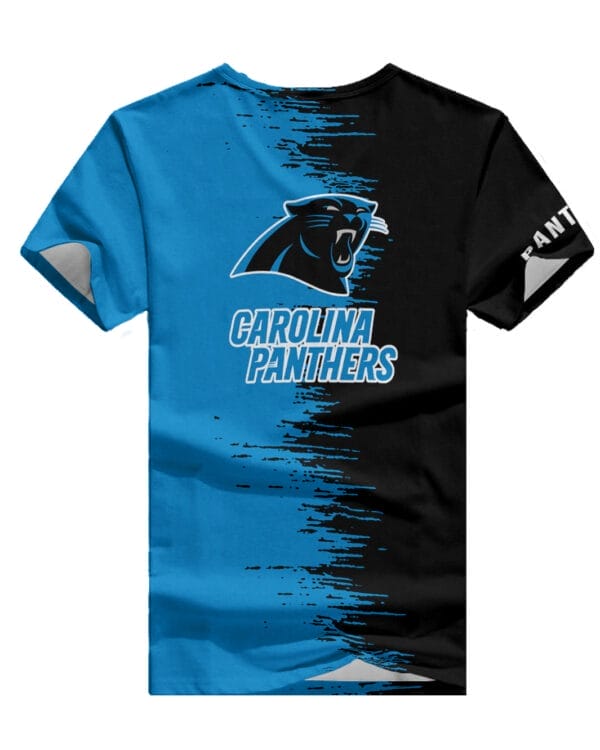 Carolina Panthers Summer V-neck Women T-shirt BG25 - Image 2