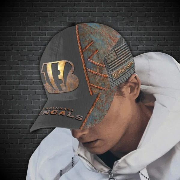 Cincinnati Bengals Personalized Classic Cap BG182 - Image 2