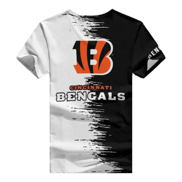 Cincinnati Bengals Summer V-neck Women T-shirt BG03 - Image 3