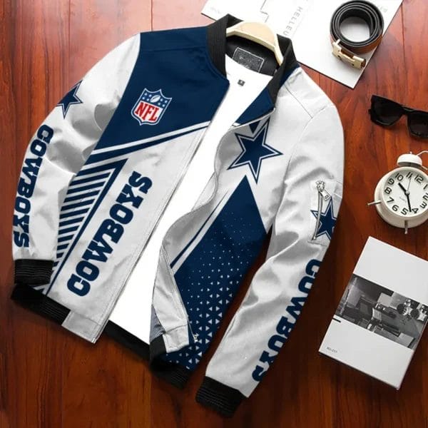 Dallas Cowboys Bomber Jacket BG162 - Image 3