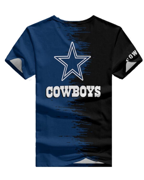 Dallas Cowboys Summer V-neck Women T-shirt BG17 - Image 2