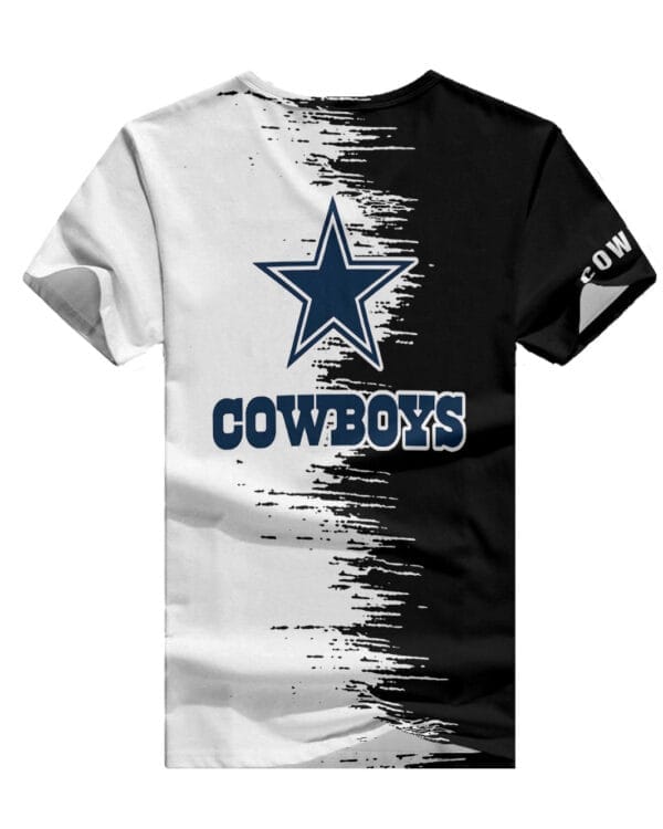 Dallas Cowboys Summer V-neck Women T-shirt BG17 - Image 6