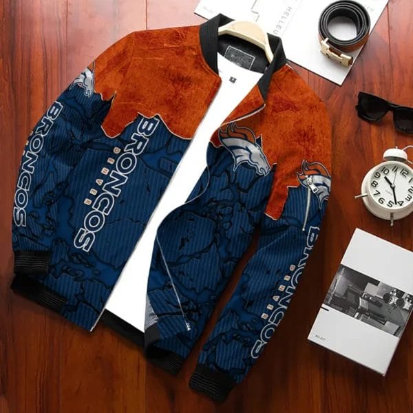 Denver Broncos Personalized Bomber Jacket BG636 - Image 2