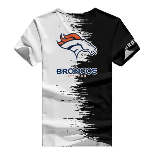 Denver Broncos Summer V-neck Women T-shirt BG04 - Image 3