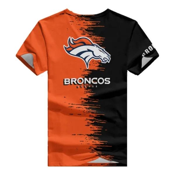 Denver Broncos Summer V-neck Women T-shirt BG04 - Image 4