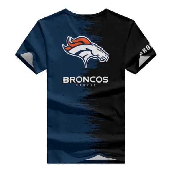 Denver Broncos Summer V-neck Women T-shirt BG04 - Image 6