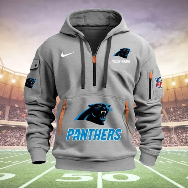 New England Patriots New Personalized Quarter Zip Hoodie Limited Edition AMACOQZH000002 - Image 4
