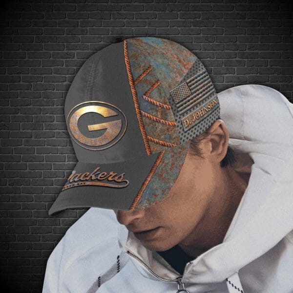 Green Bay Packers Personalized Classic Cap BG187 - Image 2