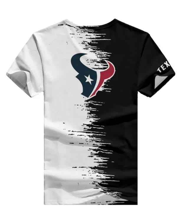 Houston Texans Summer V-neck Women T-shirt BG30 - Image 3