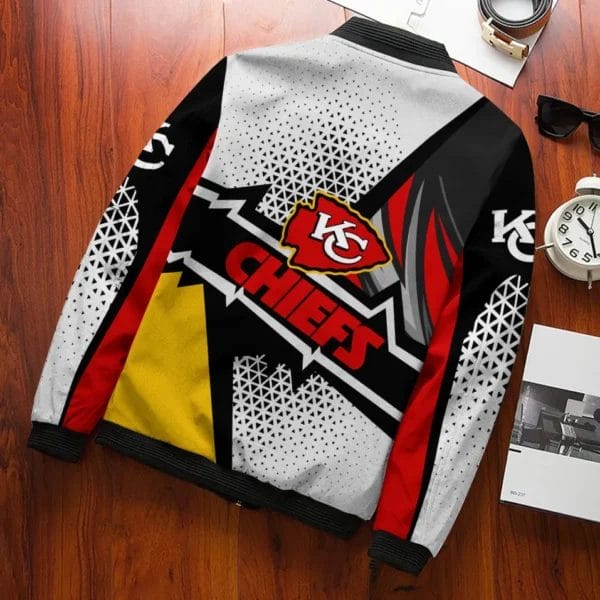 Kansas City Chiefs Bomber Jacket BG269 - Image 3