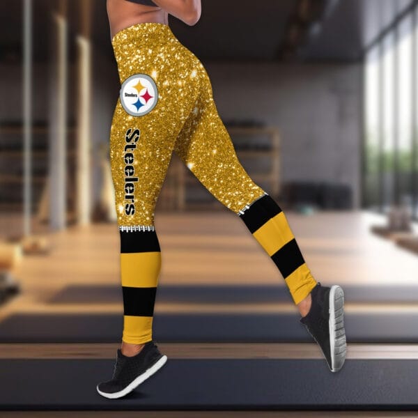 Pittsburgh Steelers Leggings AZCLG242 - Image 2