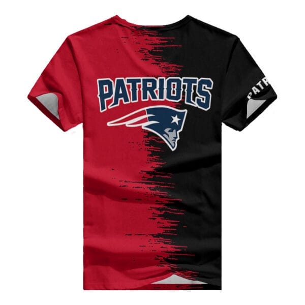 New England Patriots Summer V-neck Women T-shirt BG08 - Image 6