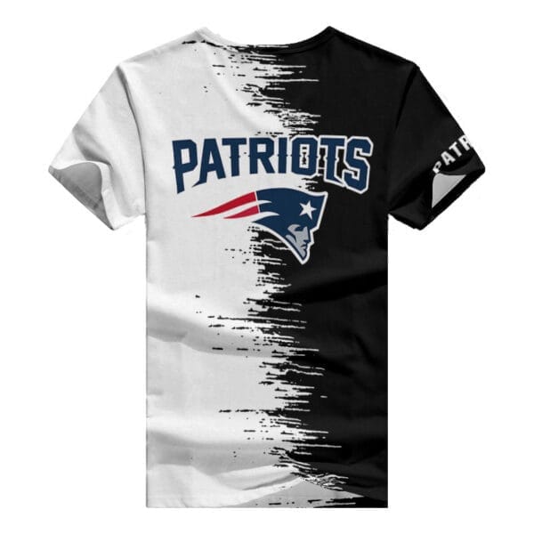 New England Patriots Summer V-neck Women T-shirt BG08 - Image 3