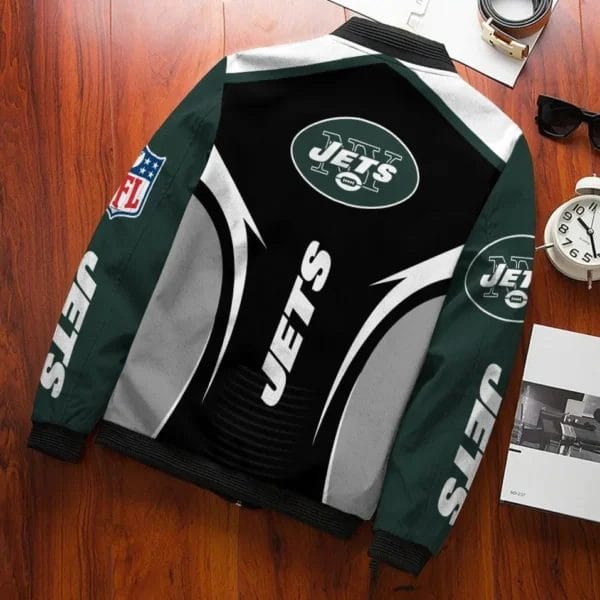 New York Jets Bomber Jacket 178 - Image 2