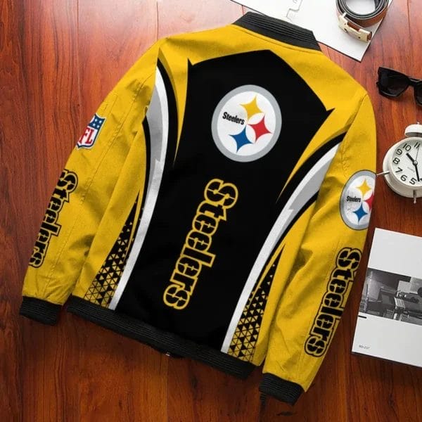 Pittsburgh Steelers Bomber Jacket 190 - Image 2