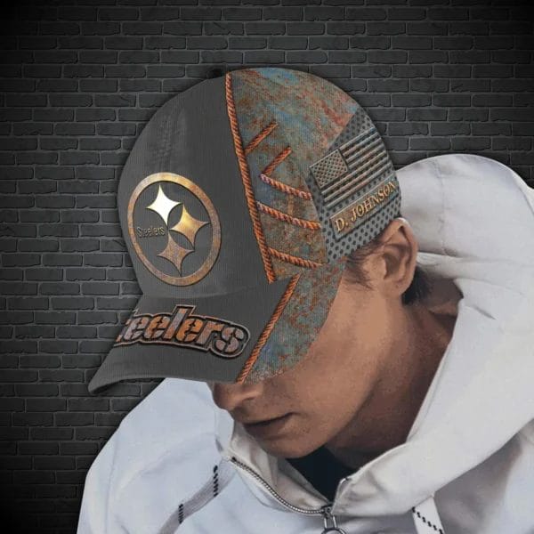 Pittsburgh Steelers Personalized Classic Cap BG202 - Image 2
