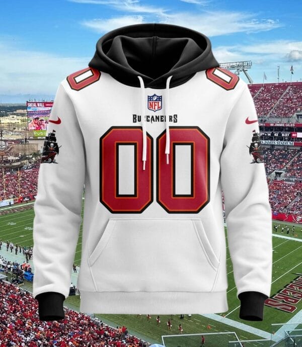 Tampa Bay Buccaneers New Personalized Football Hoodie Style Jersey AMCJSHD000020 - Image 2