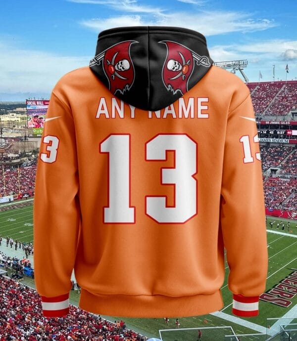 Tampa Bay Buccaneers New Personalized Football Hoodie Style Jersey AMCJSHD000019 - Image 3